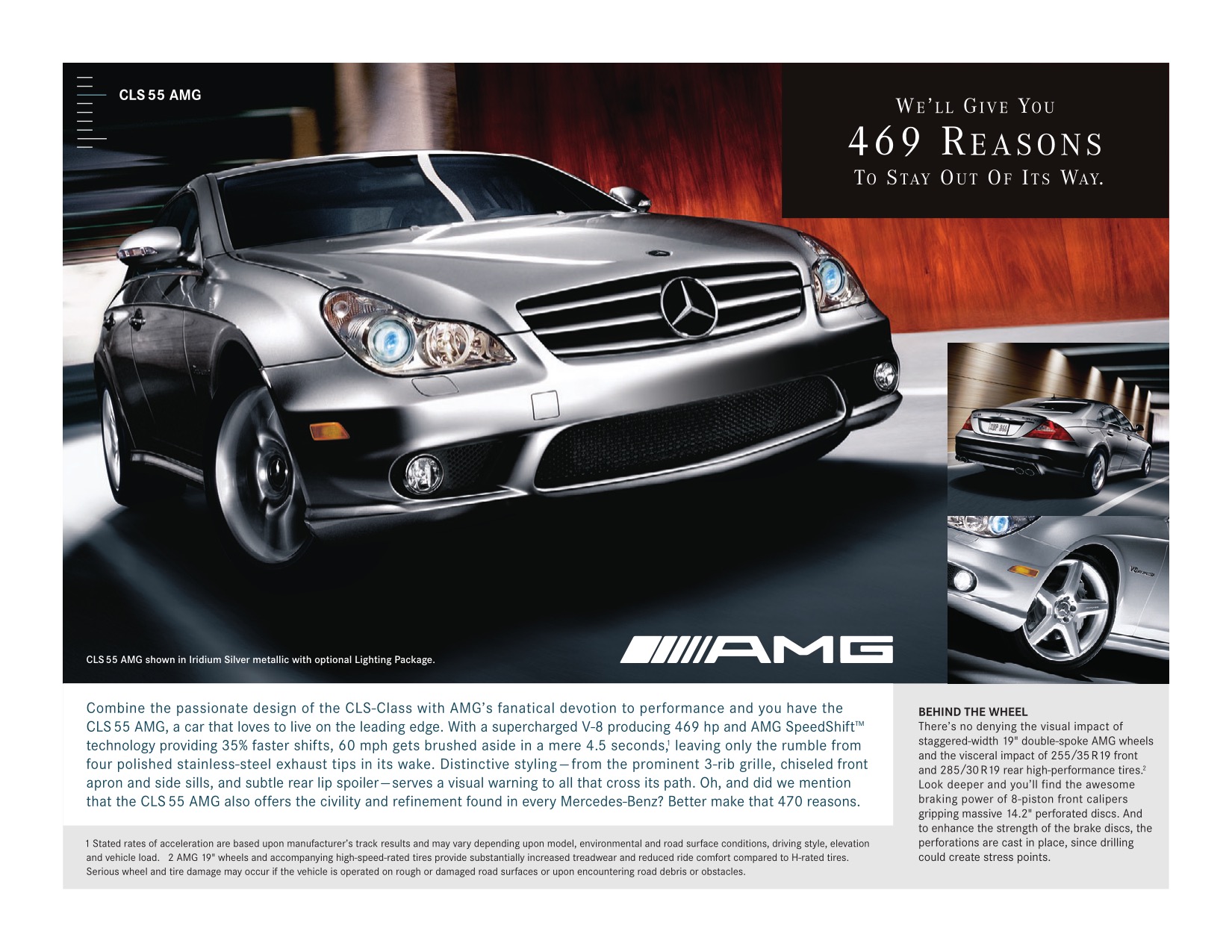 2006 Mercedes-Benz CLS-Class Brochure Page 1